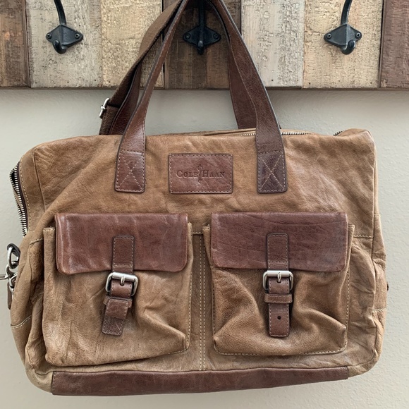 Cole Haan Portage II Briefcase with Messenger Bag. - Picture 6 of 9